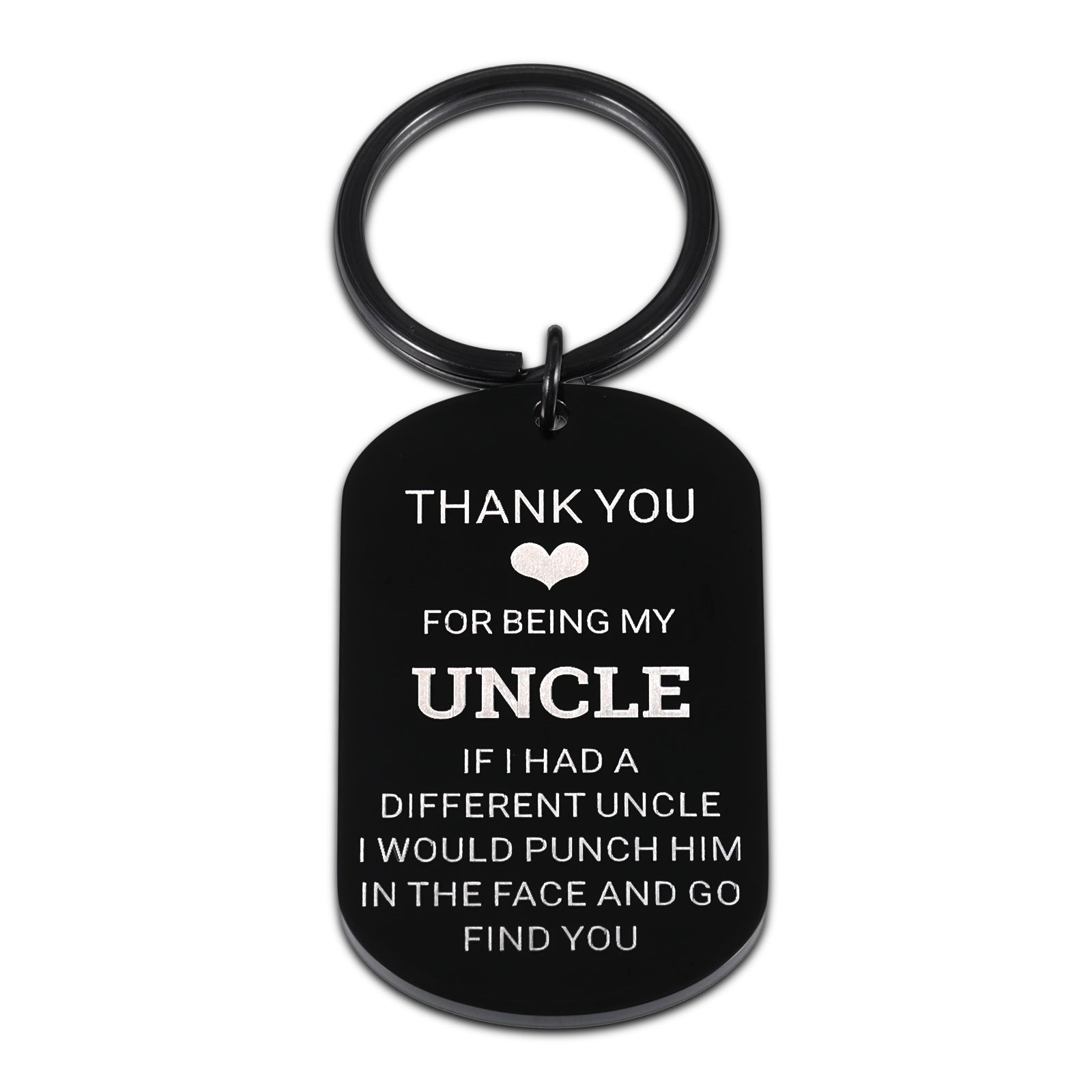 Funcle - Fun Uncle Keychain Key Ring by TooLoud
